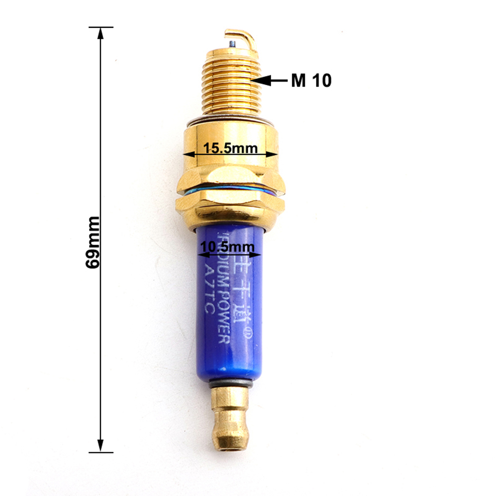 High-performance Iridium A7TC  - Motorcycle Spark Plug ulasan dan harga